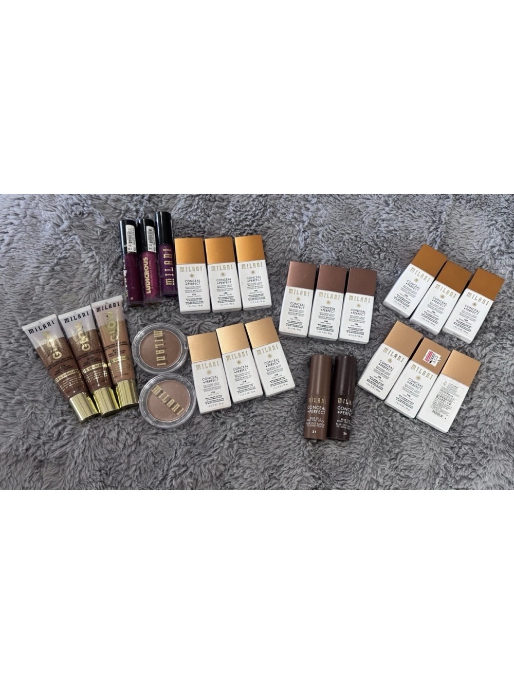 Milani Mixed Lot #1 Face, Lips And More View Clean Lot Cosmetic Wholesale